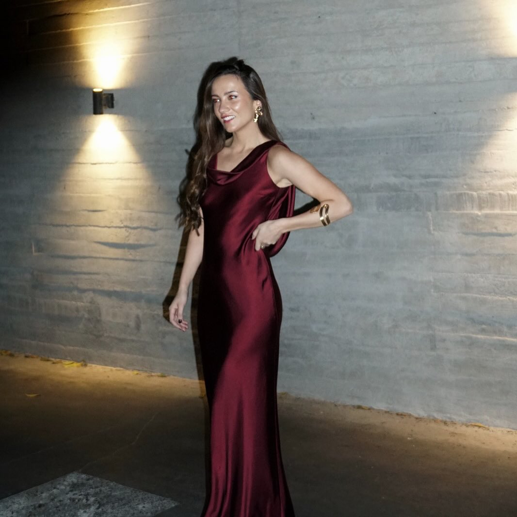 Vestido Laura Fucsia