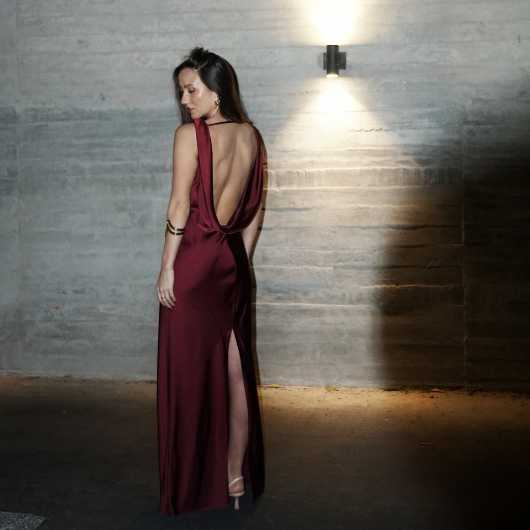 Vestido Laura Fucsia