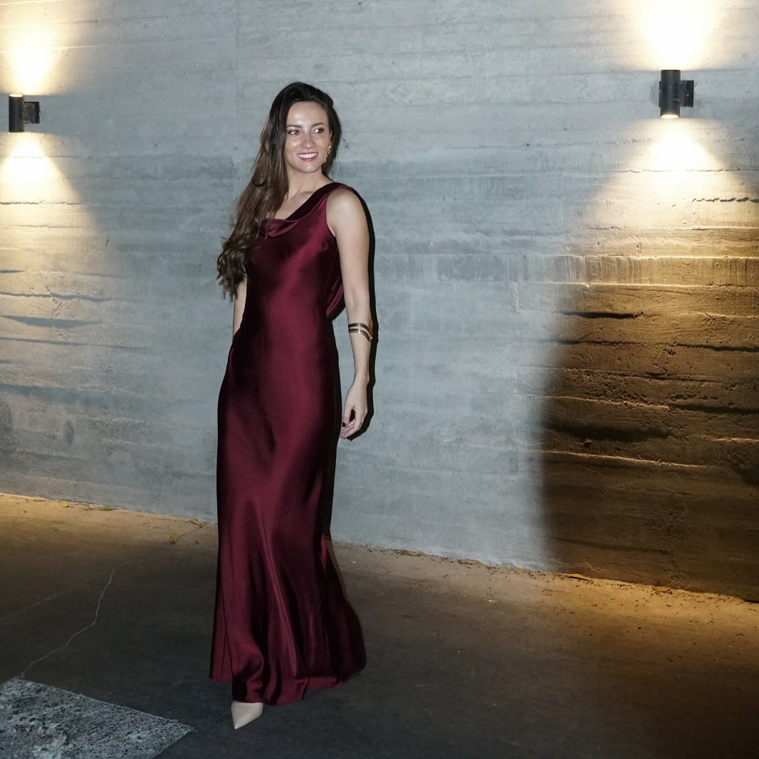 Vestido Laura Burdeo